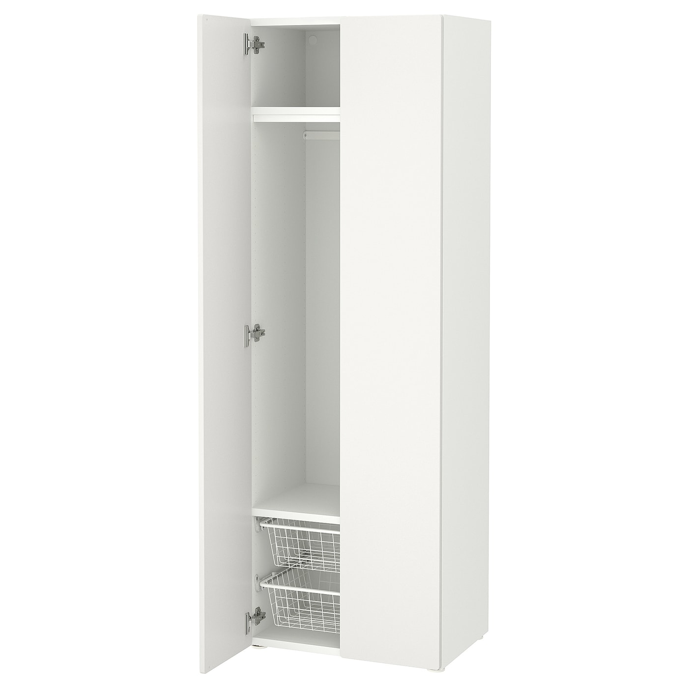 IKEA SMÅSTAD szafa, biały/biały, 60x42x181 cm