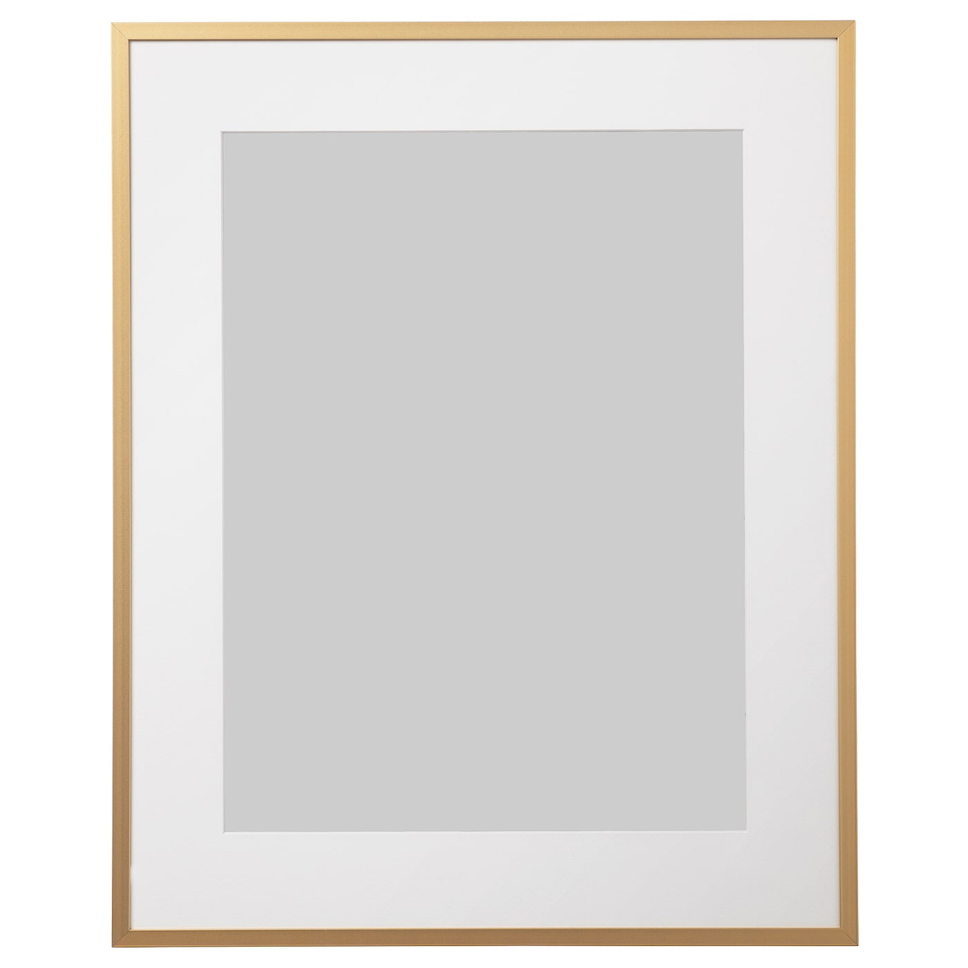 IKEA LOMVIKEN ramka, złoty kolor, 40x50 cm