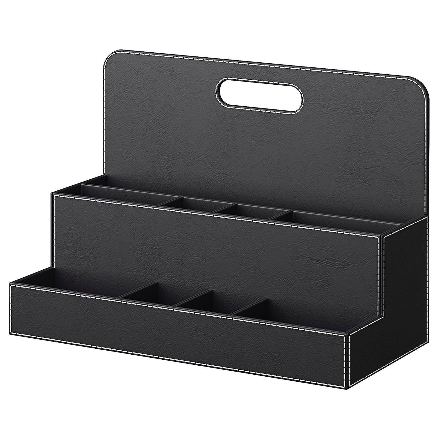 IKEA RISSLA organizer na biurko, czarny, Szerokość: 32 cm