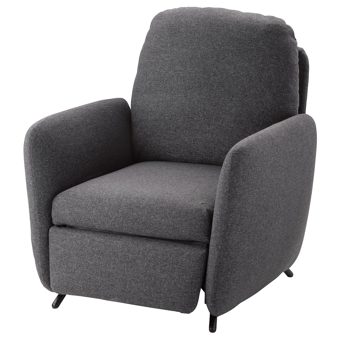 IKEA EKOLSUND fotel rozkładany, Gunnared ciemnoszary, Szerokość: 89 cm
