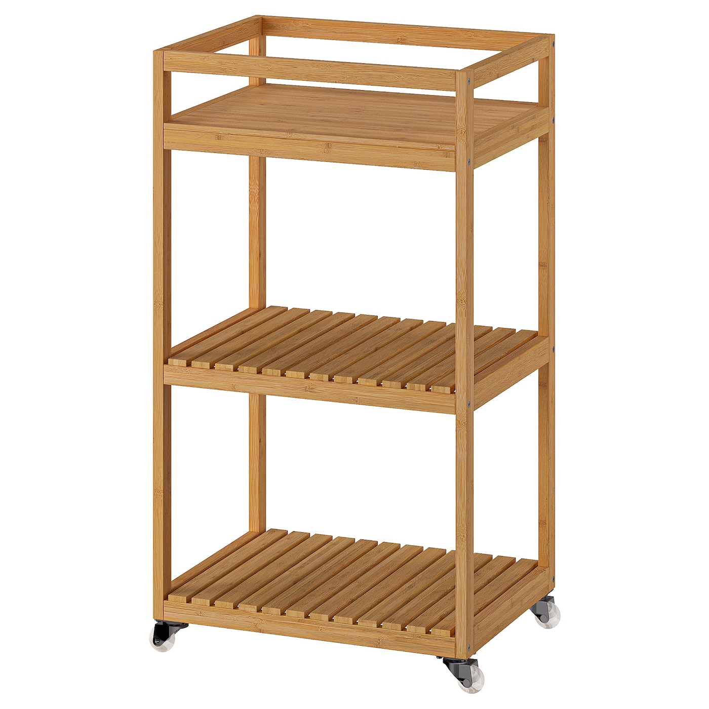 IKEA RÅGRUND wózek, bambus, 42x33x76 cm