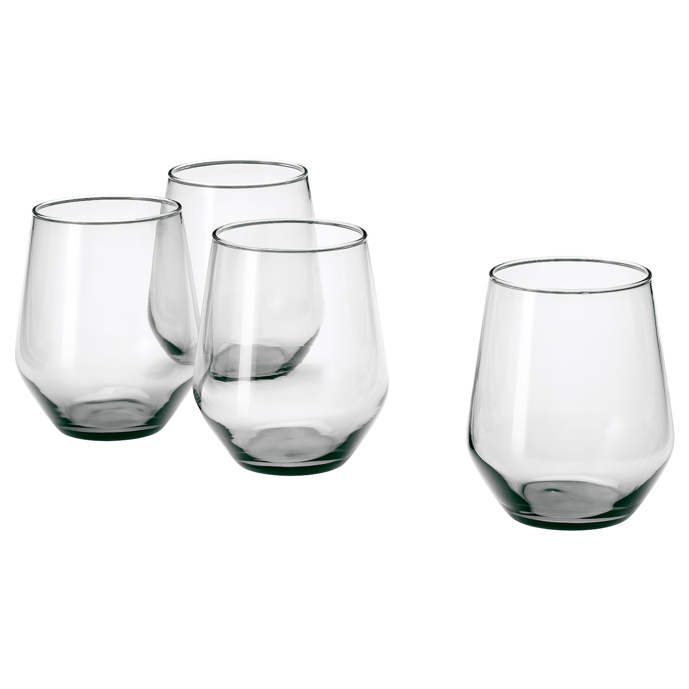 IKEA IVRIG szklanka, szary, 45 cl