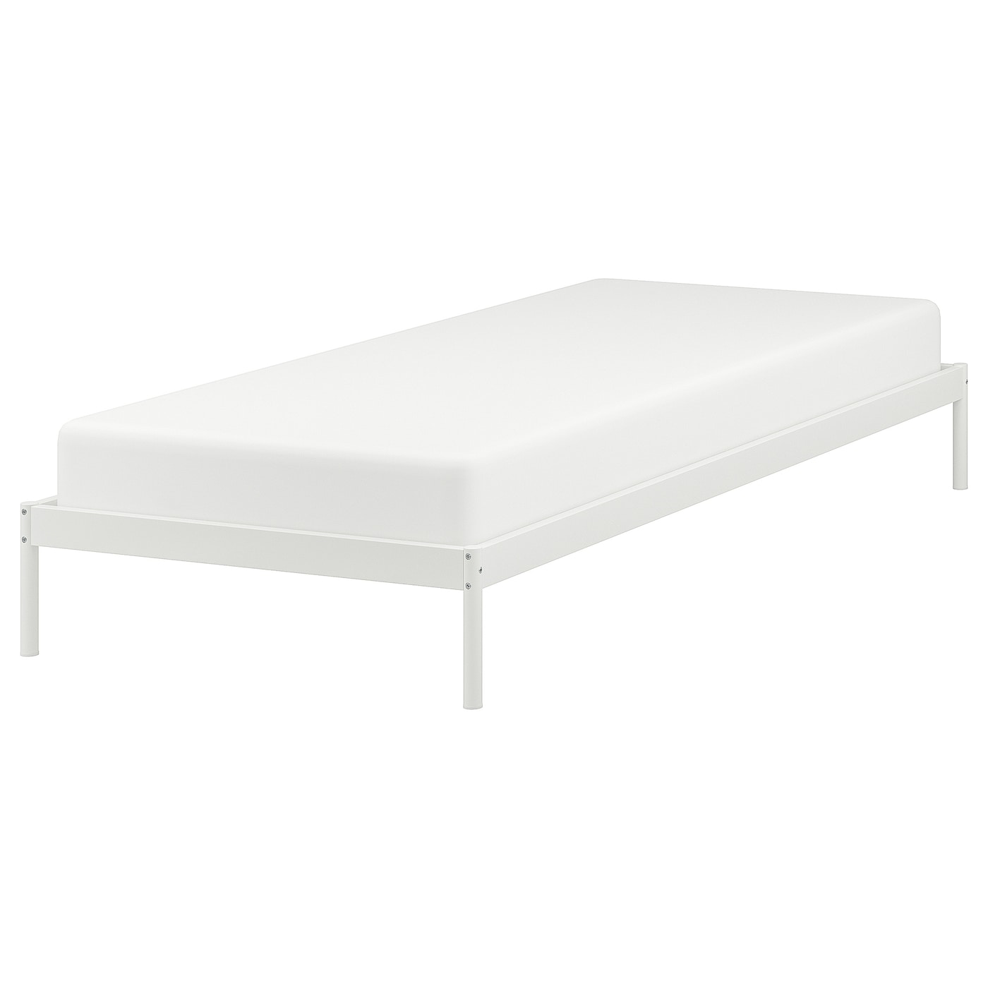 IKEA VEVELSTAD rama łóżka, biały, 90x200 cm