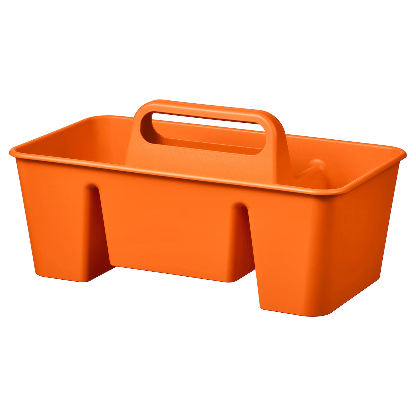 IKEA STACKSTOD organizer na biurko, jaskrawopomarańczowy, 32x18x16 cm