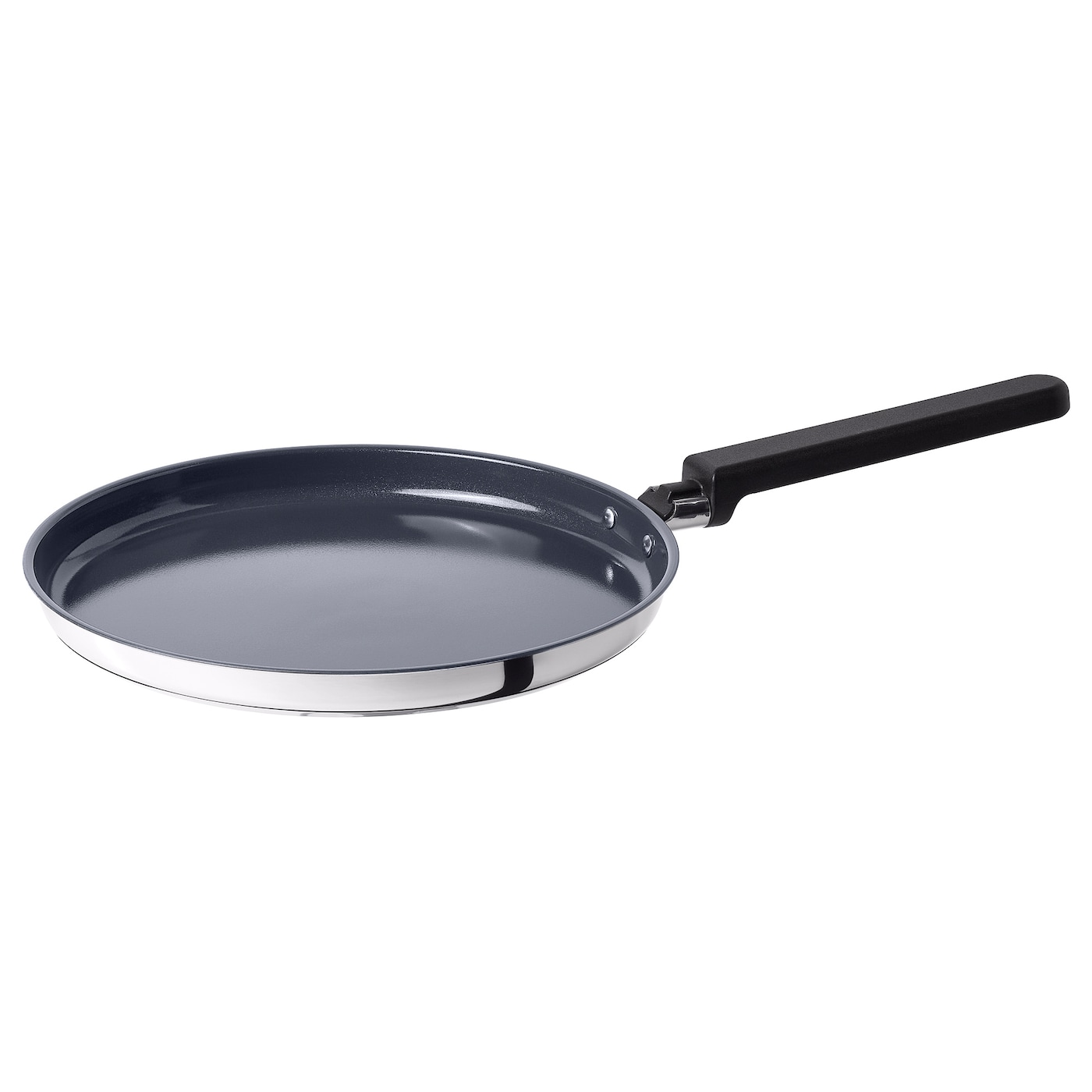 IKEA MIDDAGSMAT patelnia do naleśników, powłoka zapobiegająca przywieraniu/stal nierdz, 24 cm