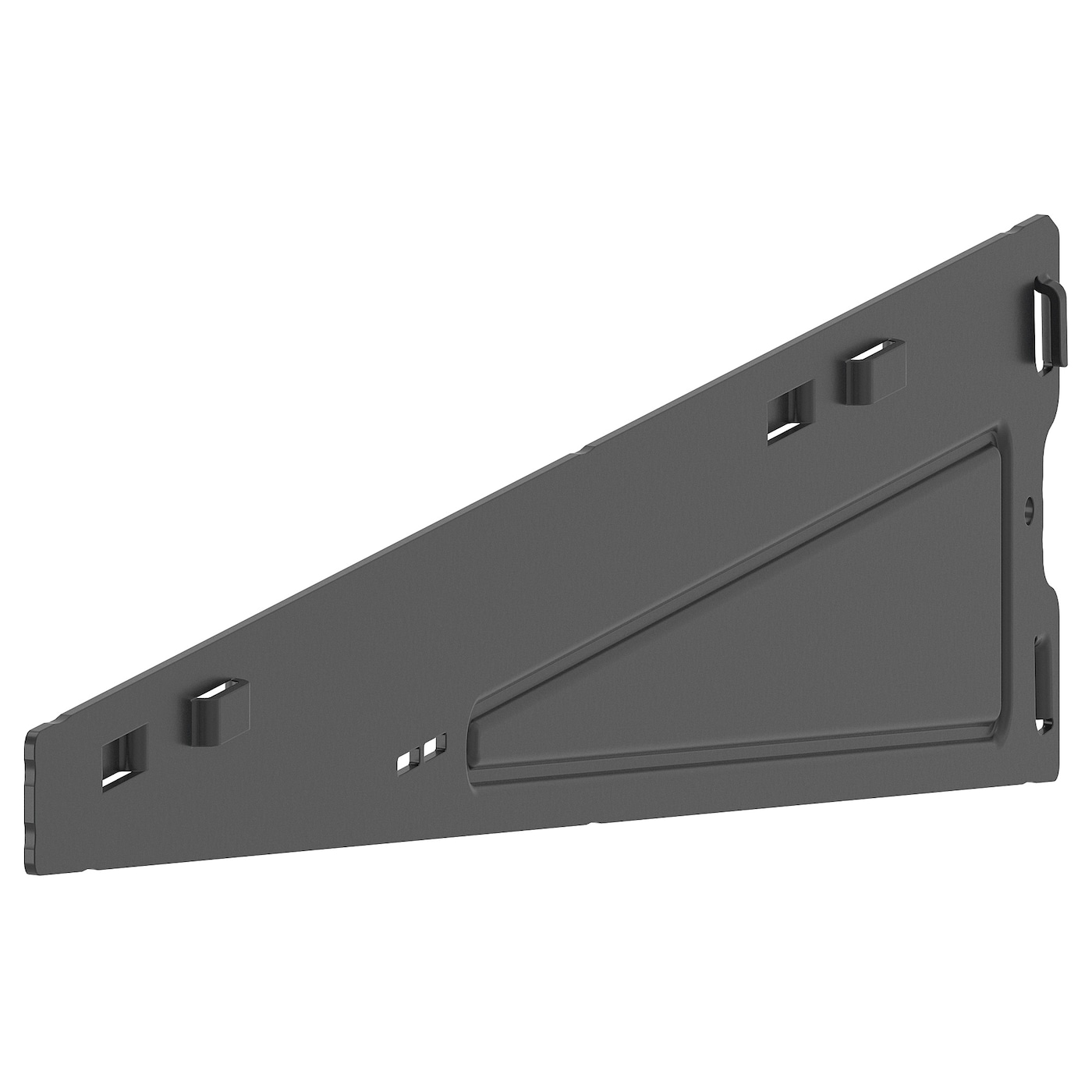 IKEA BOAXEL wspornik, antracyt, 40 cm