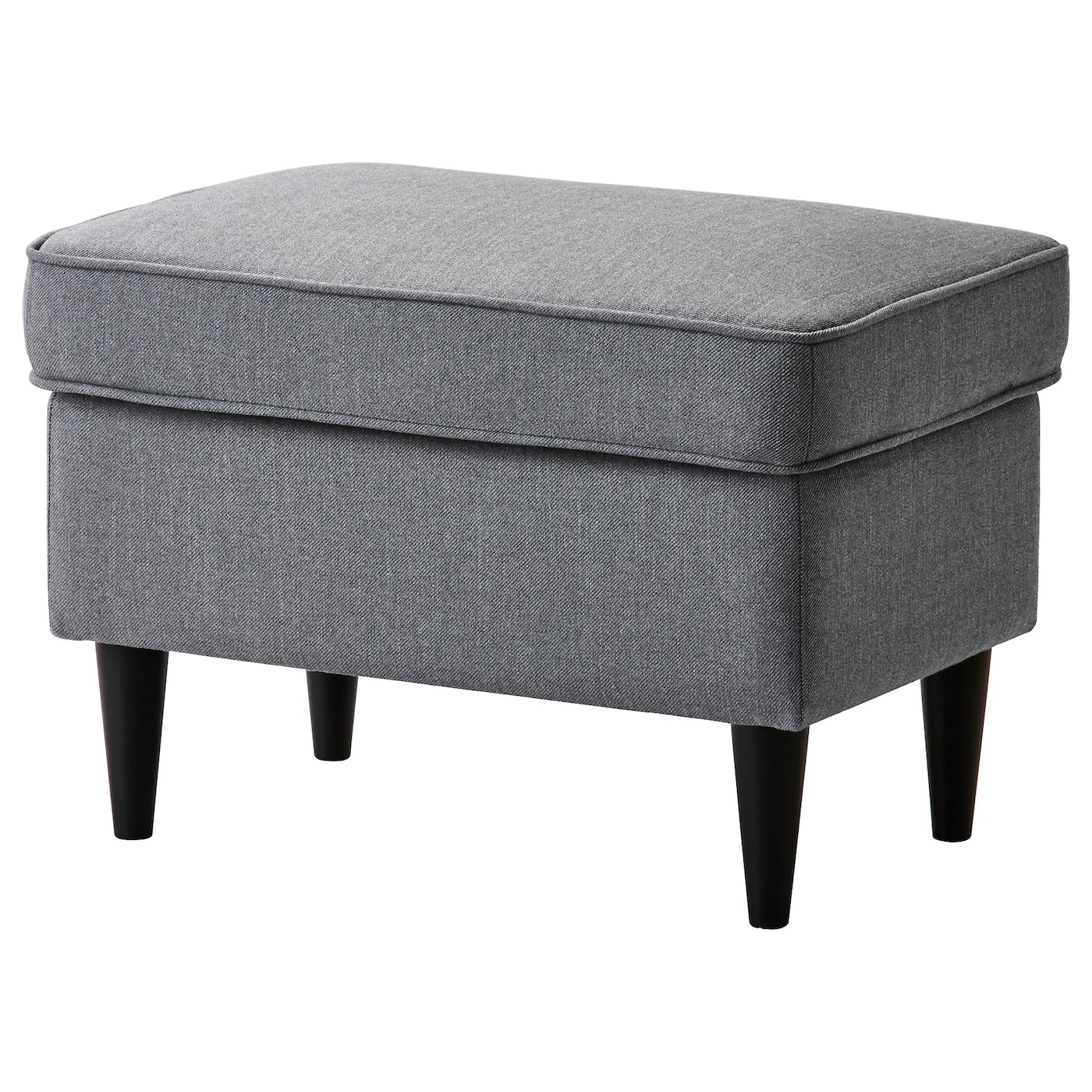 IKEA STRANDMON podnóżek, Nordvalla ciemnoszary, Szerokość: 60 cm