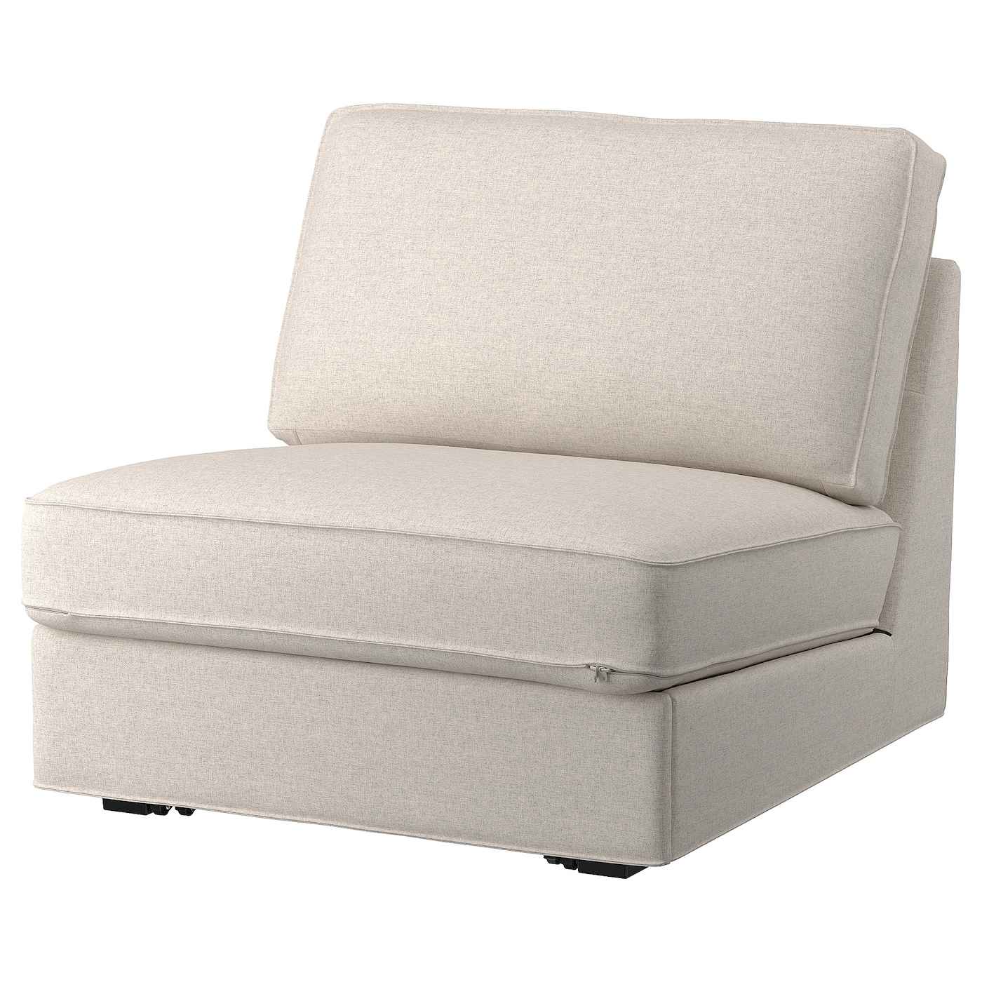 IKEA KIVIK 1o sofa rozkładana, Gunnared beżowy, Długość łóżka: 197 cm