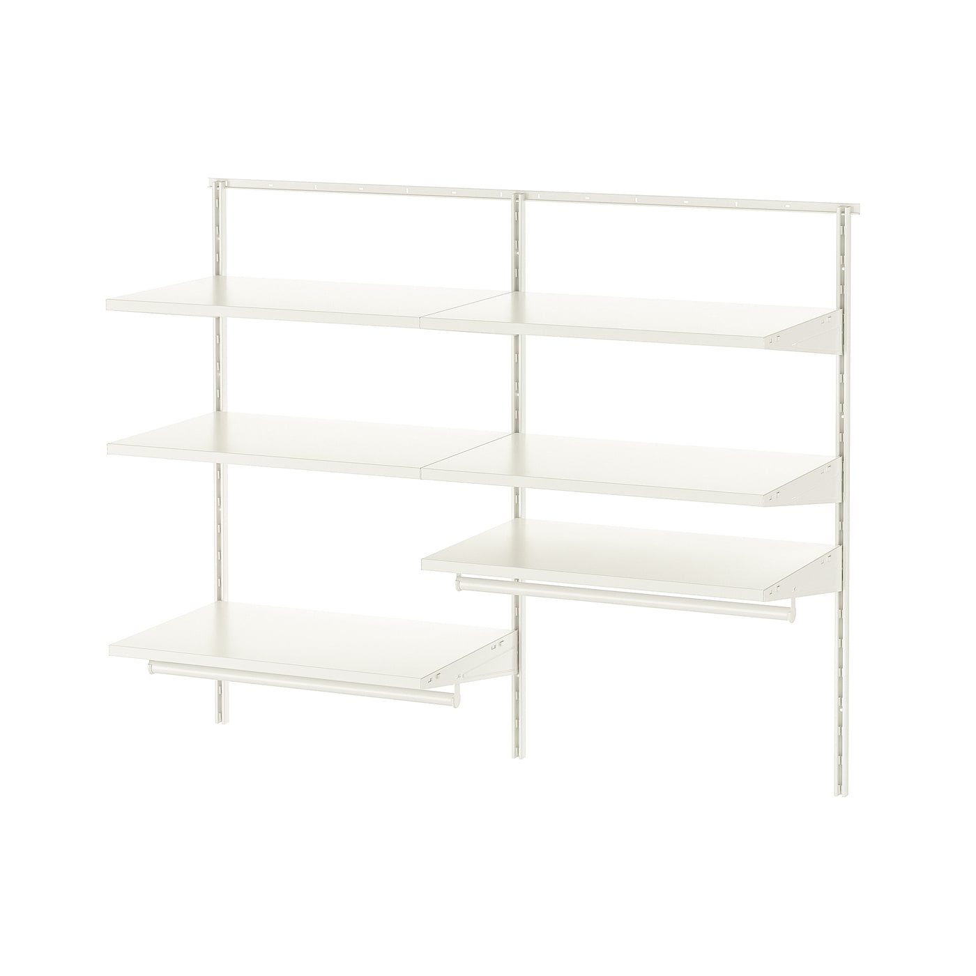 IKEA BOAXEL kombinacja szafy, biały, 125x40x101 cm