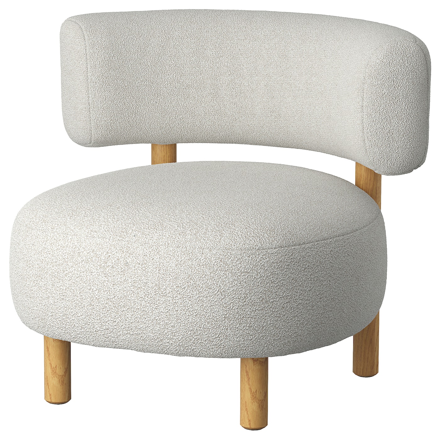 IKEA STOCKHOLM 2025 fotel, Djurmo beżowy, Szerokość: 76 cm