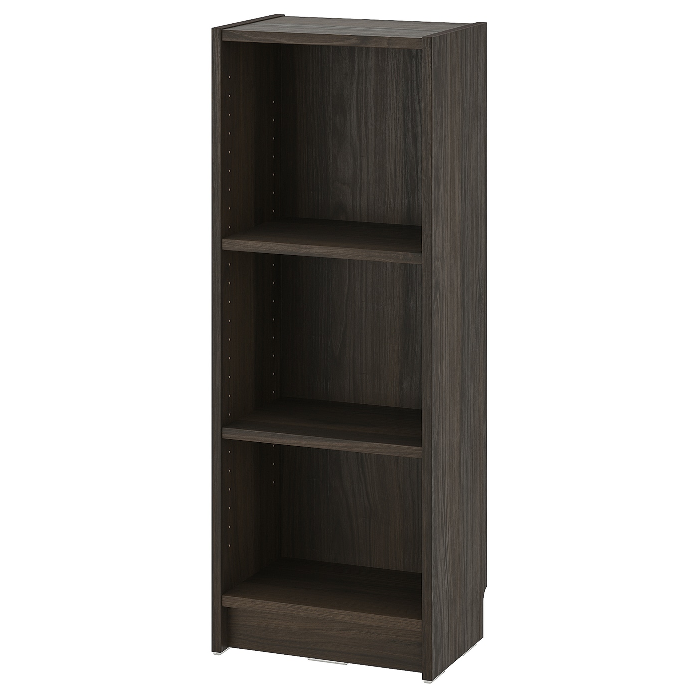 IKEA BILLY regał, ciemnobrązowy imit. dębu, 40x28x106 cm