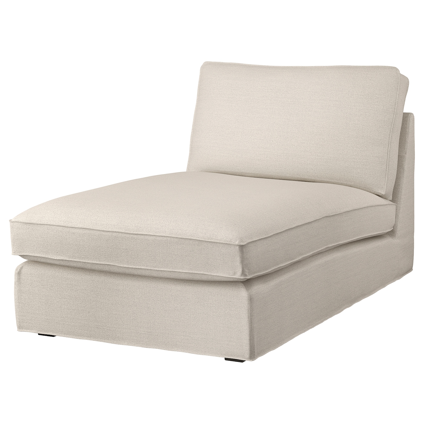 IKEA KIVIK szezlong, Gunnared beżowy, Szerokość: 90 cm