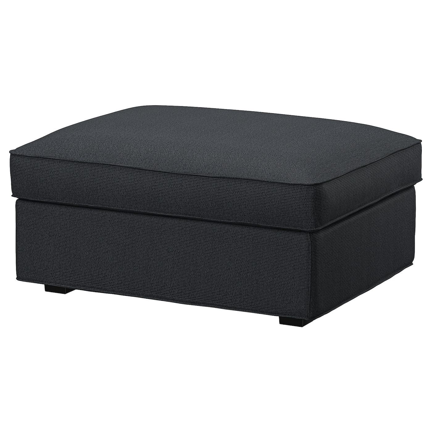 IKEA KIVIK podnóżek ze schowkiem, Tresund antracyt, Szerokość: 90 cm