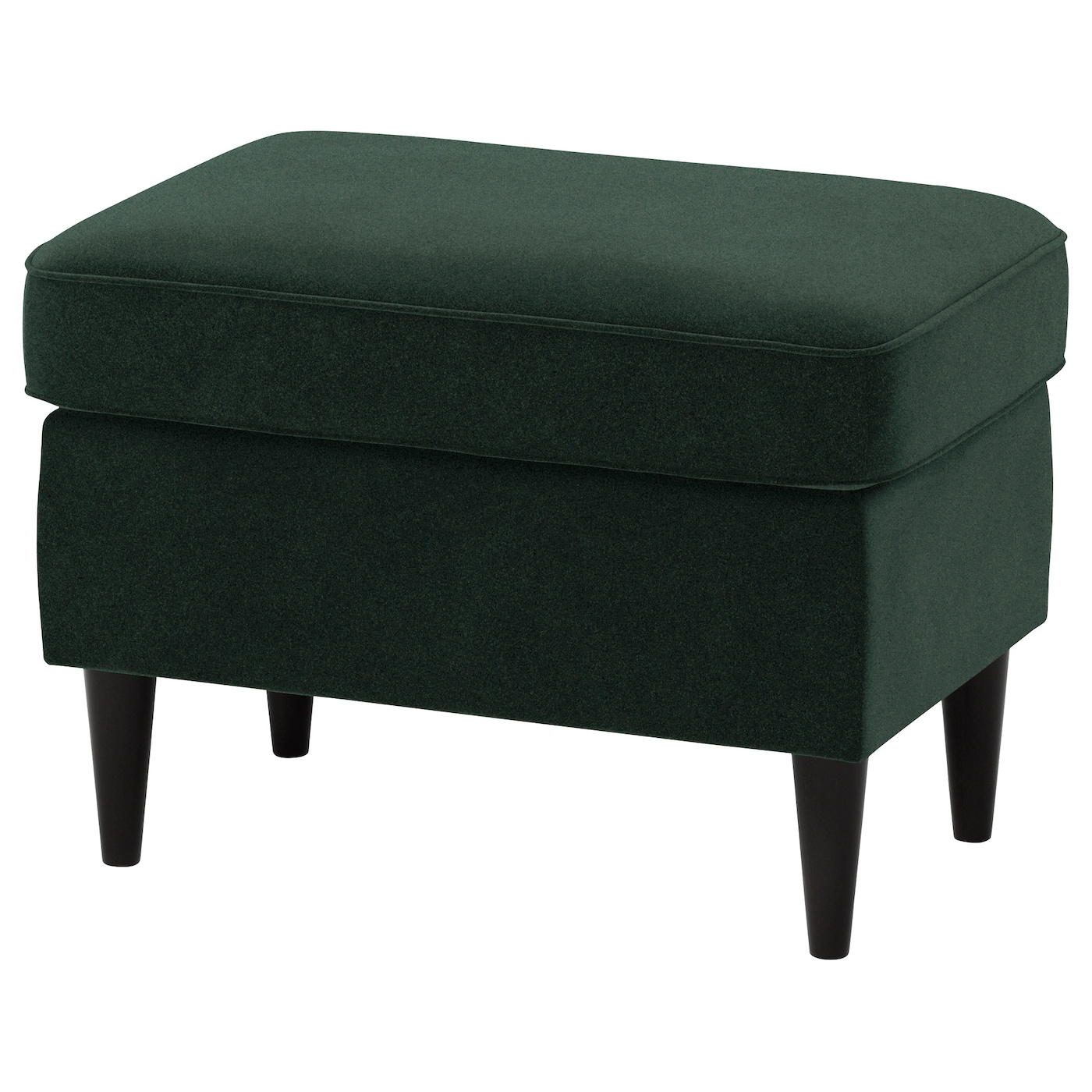 IKEA STRANDMON podnóżek, Djuparp ciemnozielony, Szerokość: 60 cm