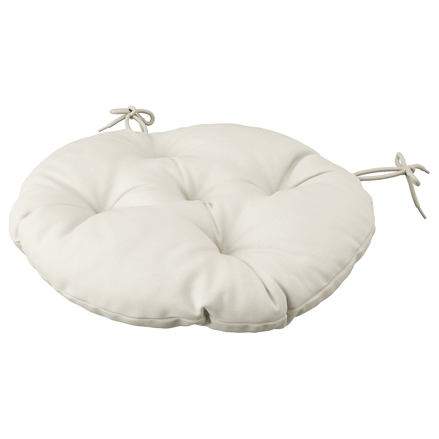 IKEA KUDDARNA poduszka na krzesło, ogrodowa, jasny szarobeżowy, 35 cm