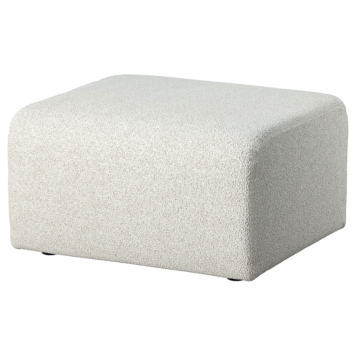 IKEA STOCKHOLM 2025 puf, Djurmo szaro-biały, Wysokość: 40 cm