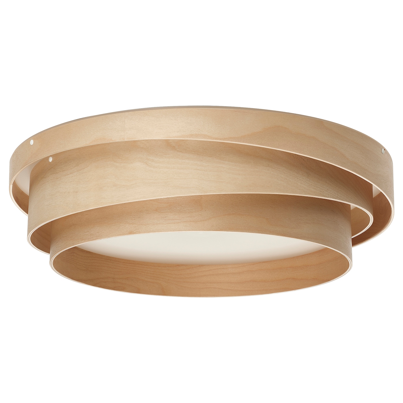 IKEA NÖSUND lampa sufitowa, brzoza, 44 cm