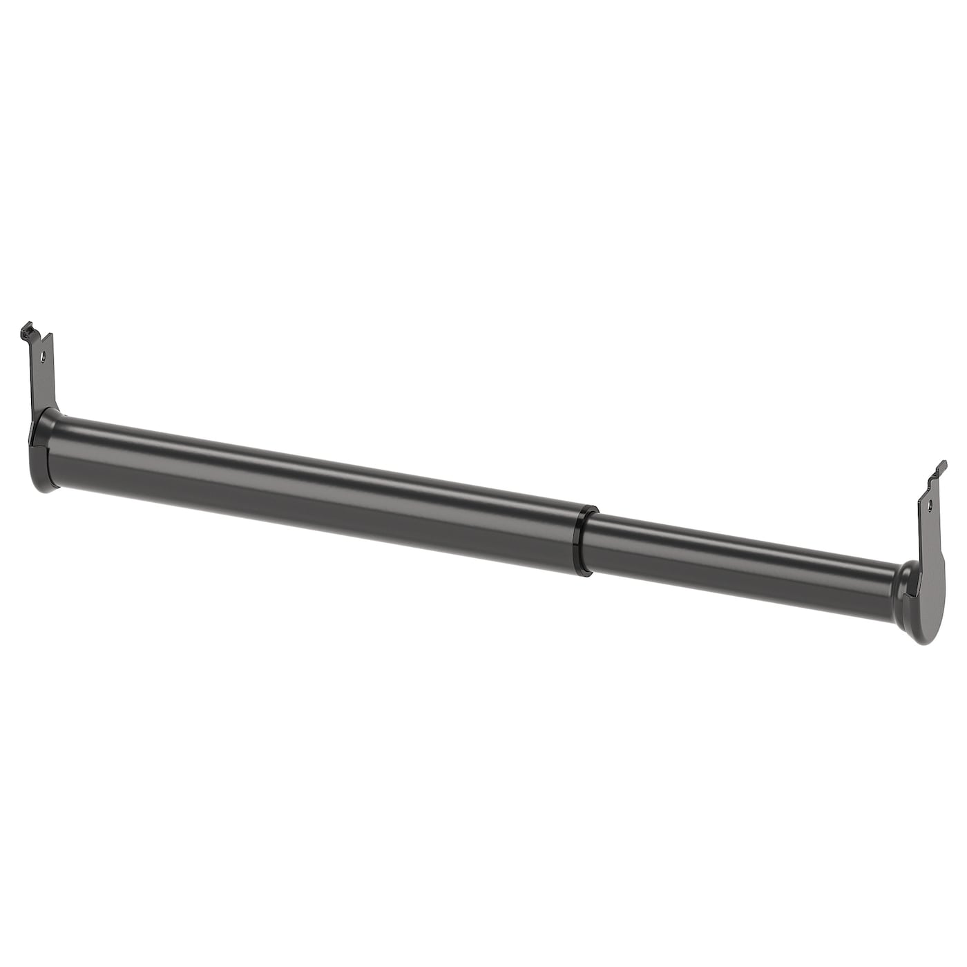 IKEA BOAXEL regulowany drążek ubraniowy, antracyt, 20-30 cm