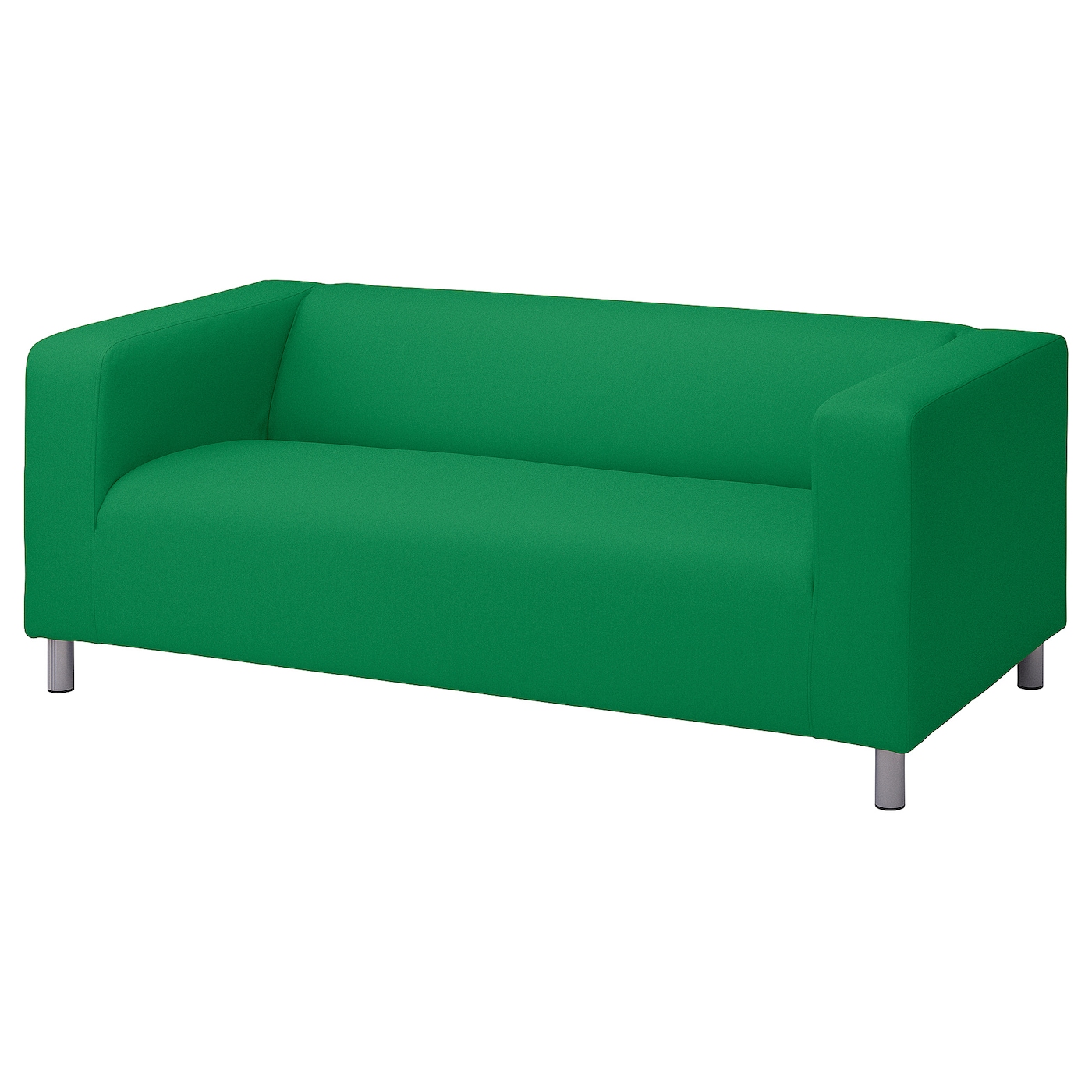 IKEA KLIPPAN sofa 2-osobowa, Vissle zielony, Szerokość: 180 cm