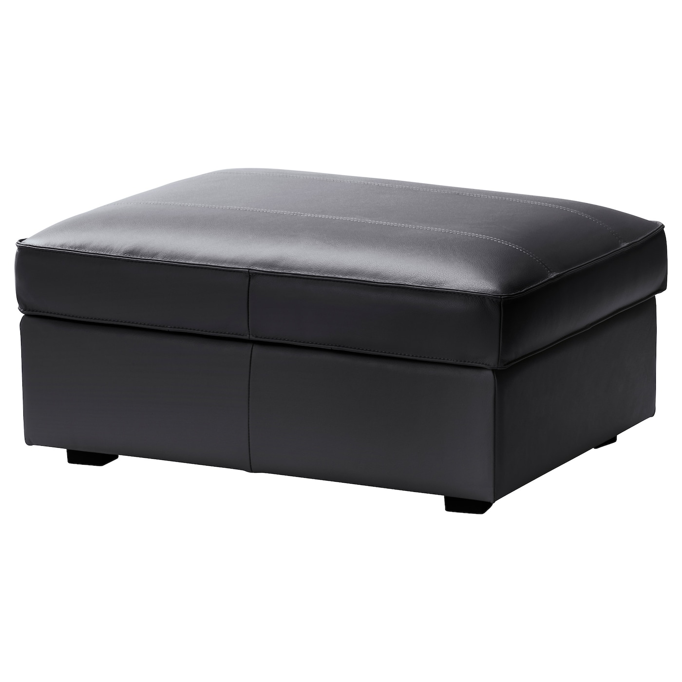 IKEA KIVIK podnóżek, Grann/Bomstad czarny, Szerokość: 90 cm