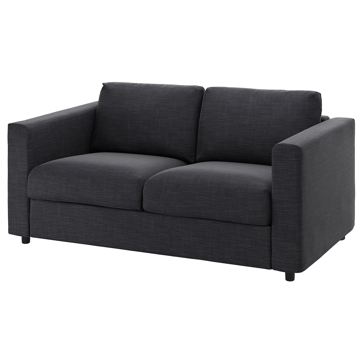 IKEA VIMLE sofa 2-osobowa, rozkładana, Hillared antracyt, Wysokość łóżka: 53 cm
