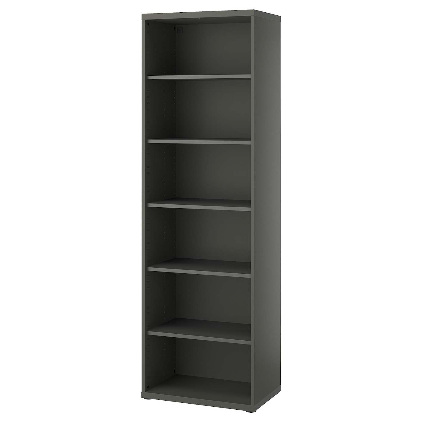 IKEA BESTÅ regał, z 5 półkami/ciemnoszary, 60x40x193 cm