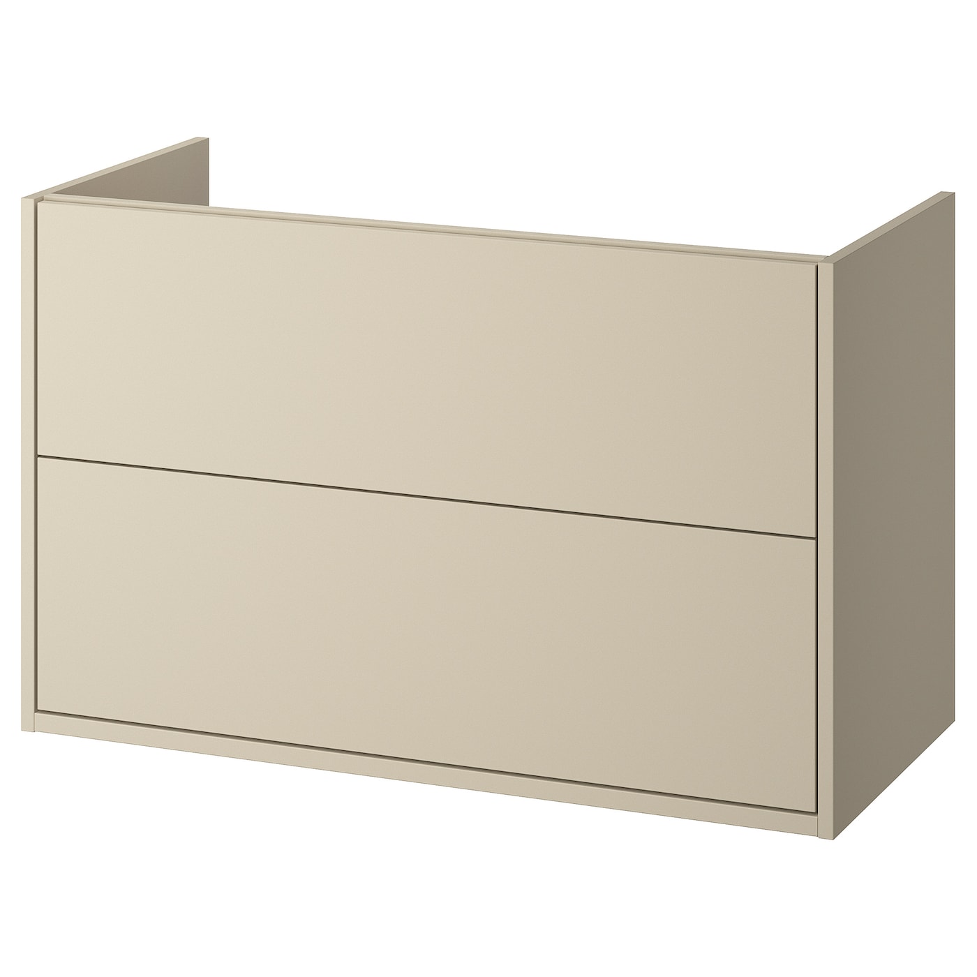 IKEA HAVBÄCK szafka umywalkowa z szufladami, beżowy, 100x48x63 cm
