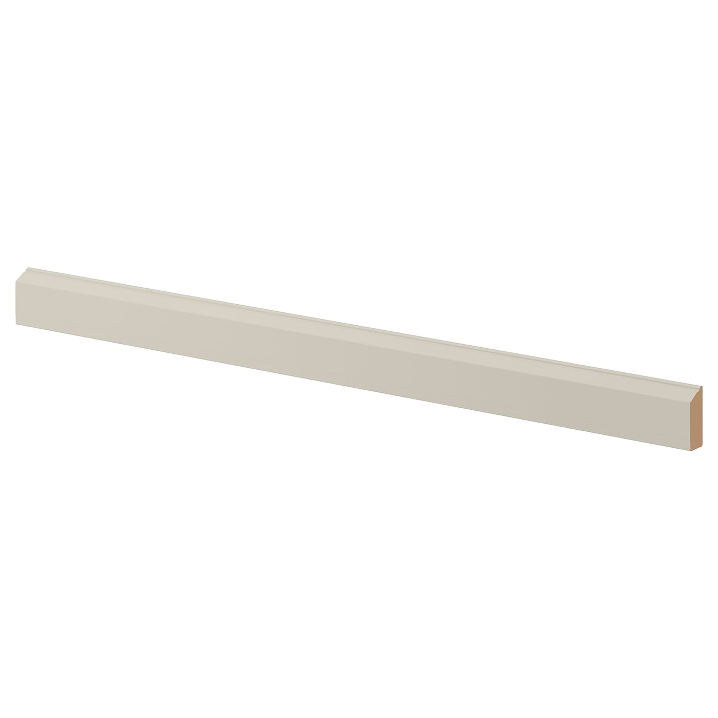 IKEA STENSUND listwa dekoracyjna profilowana, beżowy, 221x3 cm