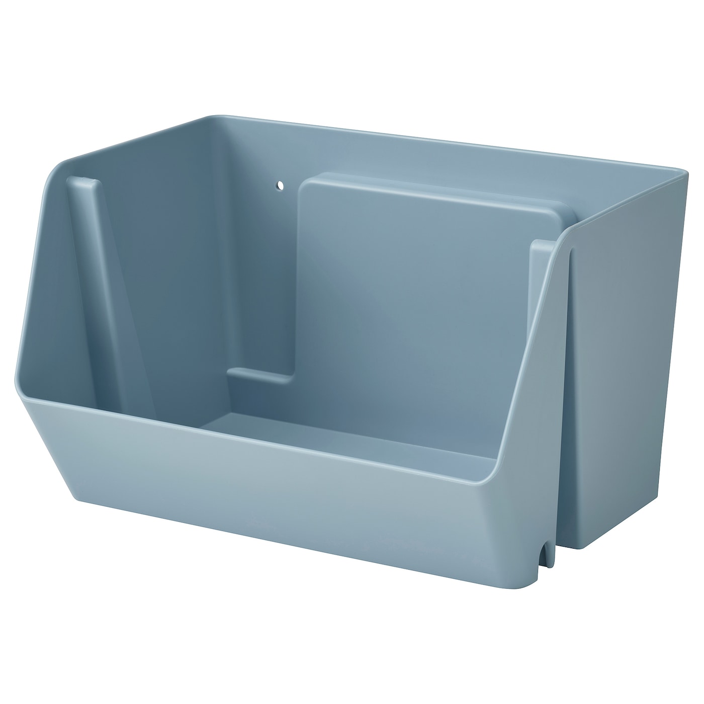 IKEA FODERTRÅG organizer na biurko/ścianę, szaroniebieski, 25x18x15 cm