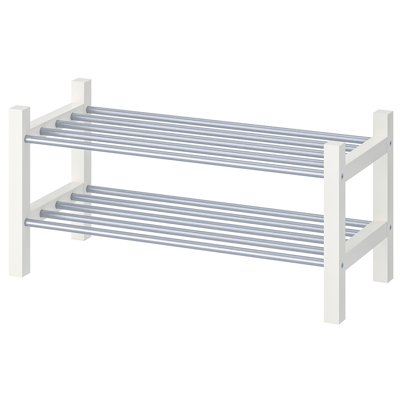 IKEA TJUSIG półka na buty, biały, 79x32x37 cm
