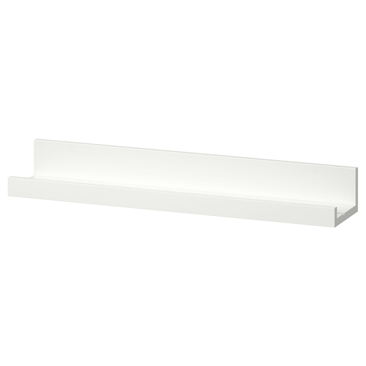 IKEA MOSSLANDA półka na zdjęcia, biały, 55 cm