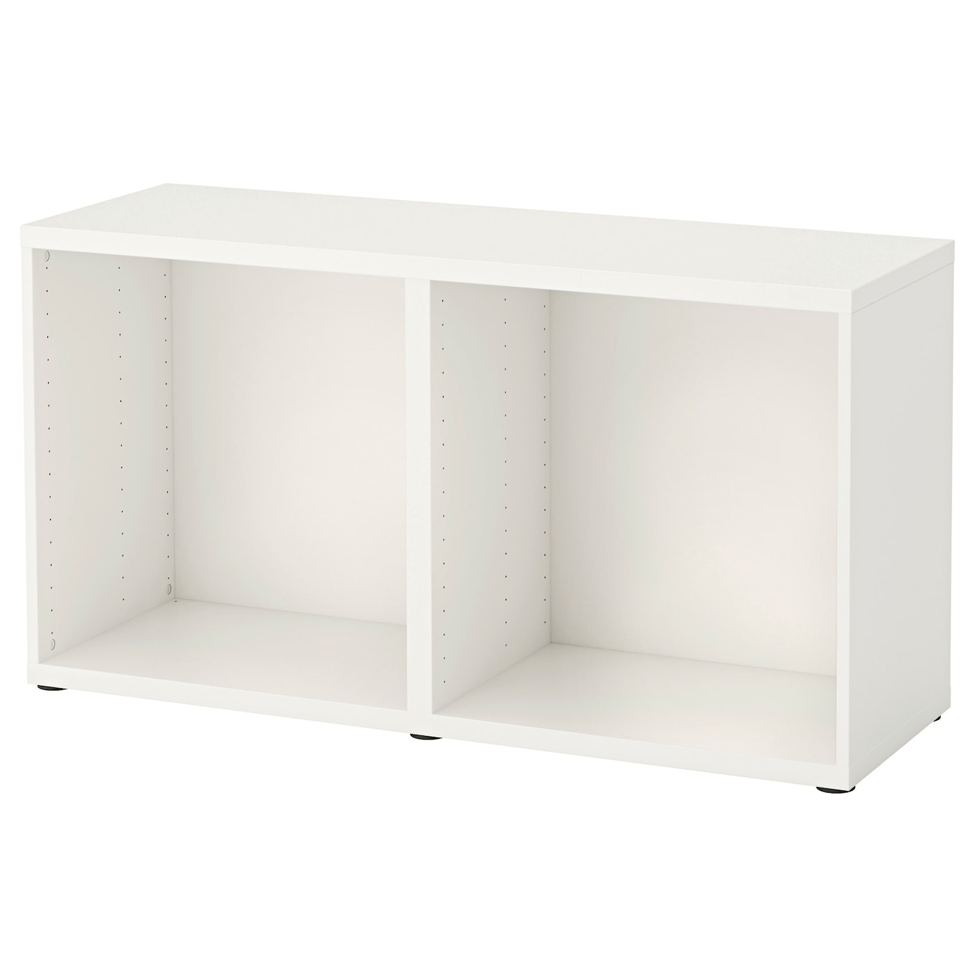 IKEA BESTÅ obudowa, biały, 120x40x64 cm