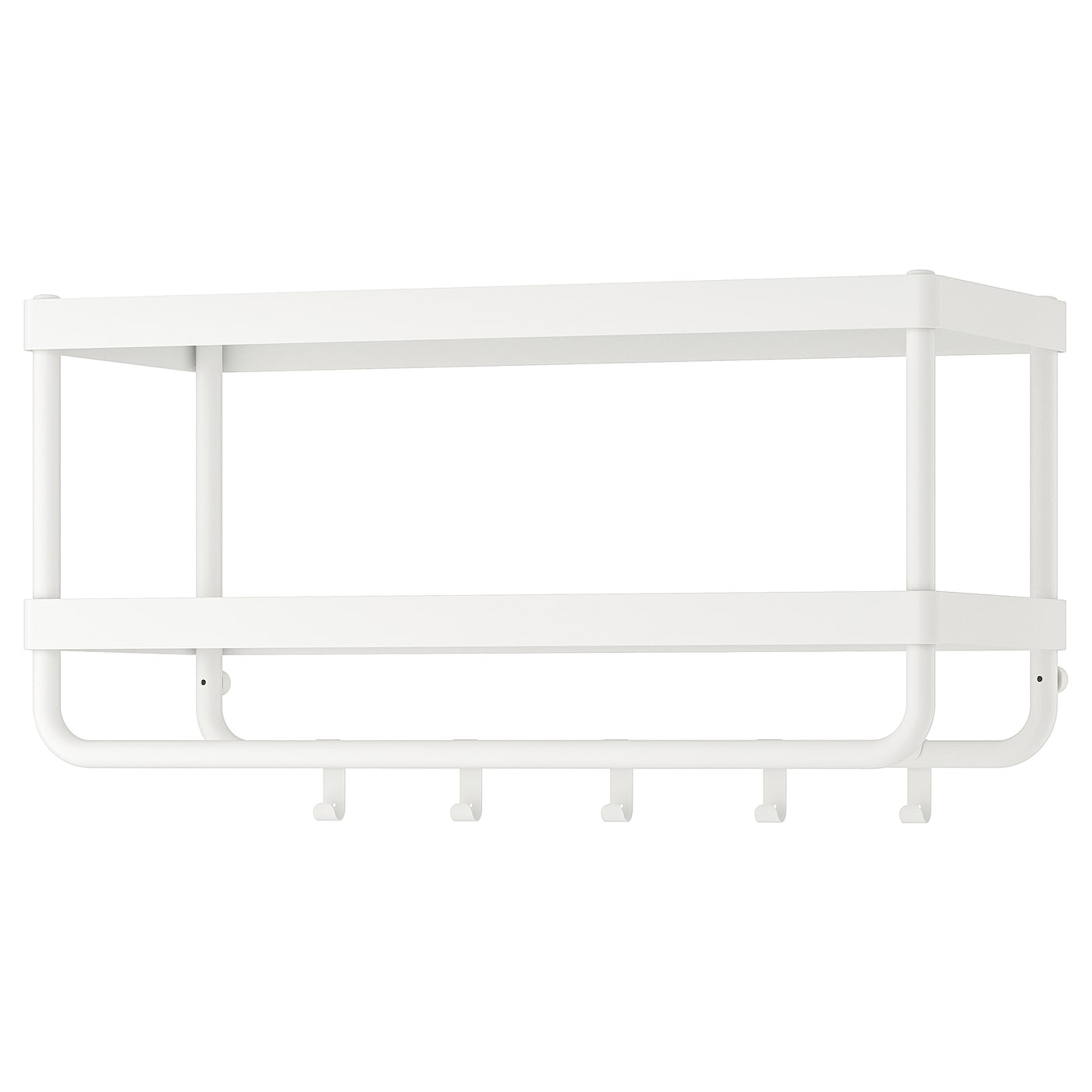 IKEA MACKAPÄR wieszak na czapki i kurtki, biały, 78 cm