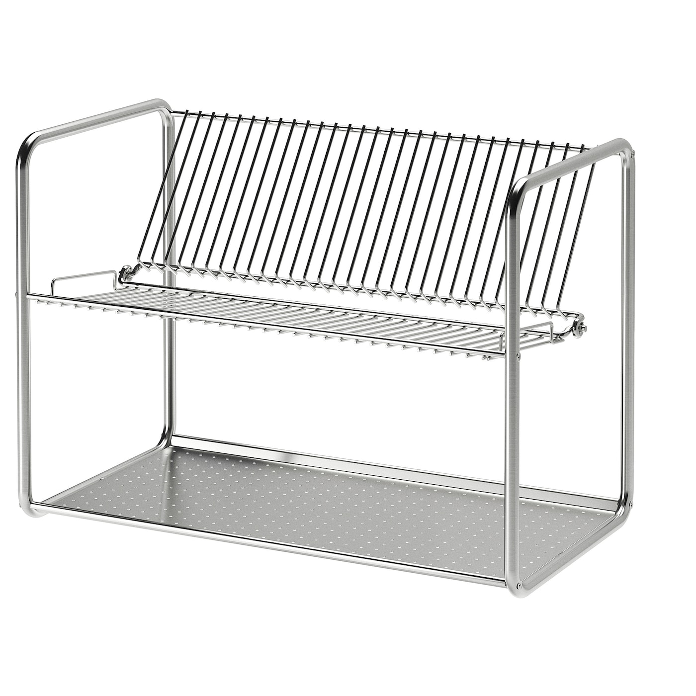 IKEA ORDNING suszarka do naczyń, stal nierdz, 50x27x36 cm