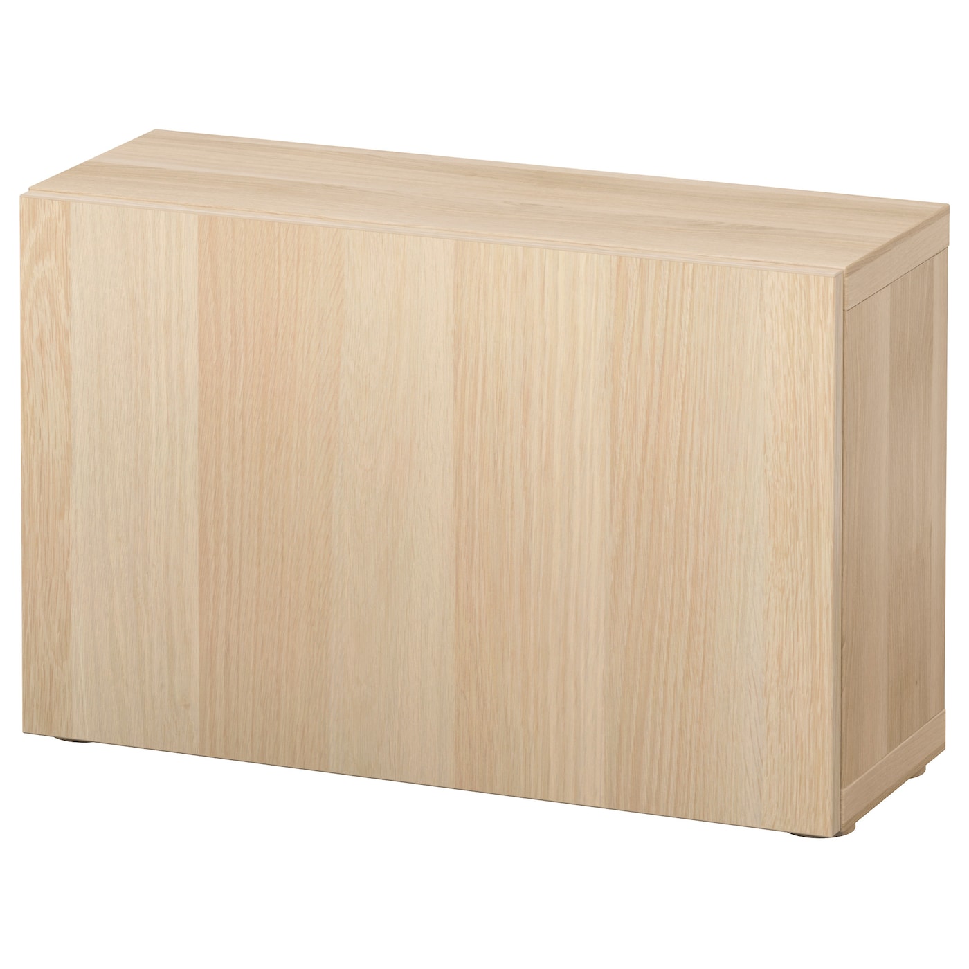 IKEA BESTÅ szafka z drzwiczkami, imitacja dębu bejcowanego na biało/Lappviken imitacja dębu bejcowanego na biało, 60x22x38 cm