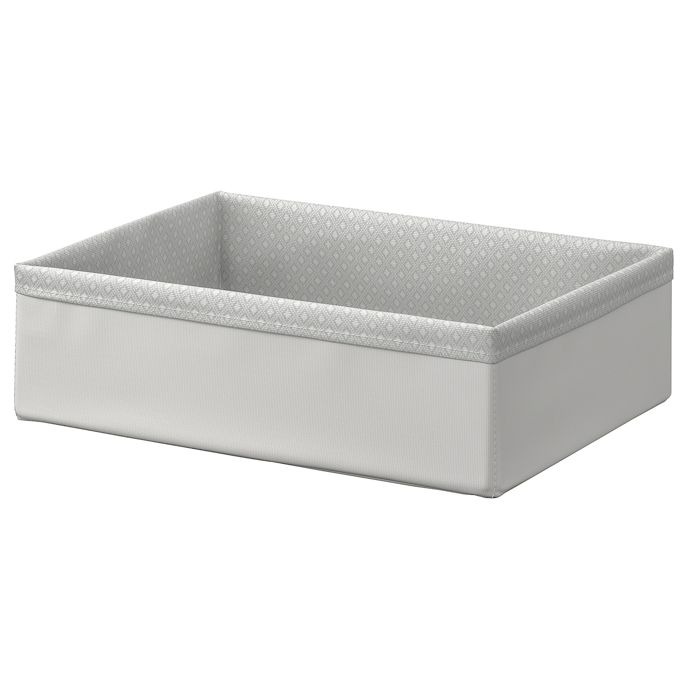 IKEA BAXNA organizer, szary/biały, 26x34x10 cm