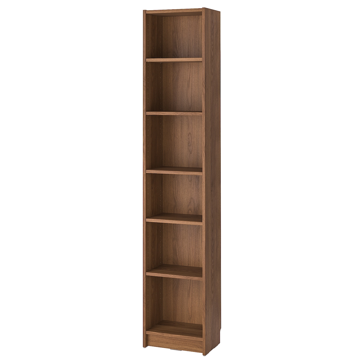 IKEA BILLY regał, brązowy orzech, 40x28x202 cm
