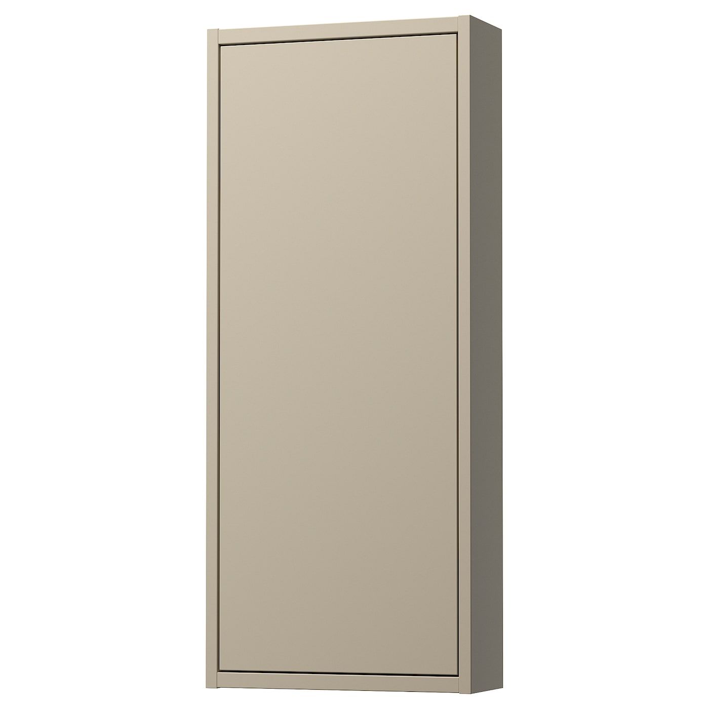 IKEA HAVBÄCK szafka wisząca z drzwiczkami, beżowy, 40x15x95 cm