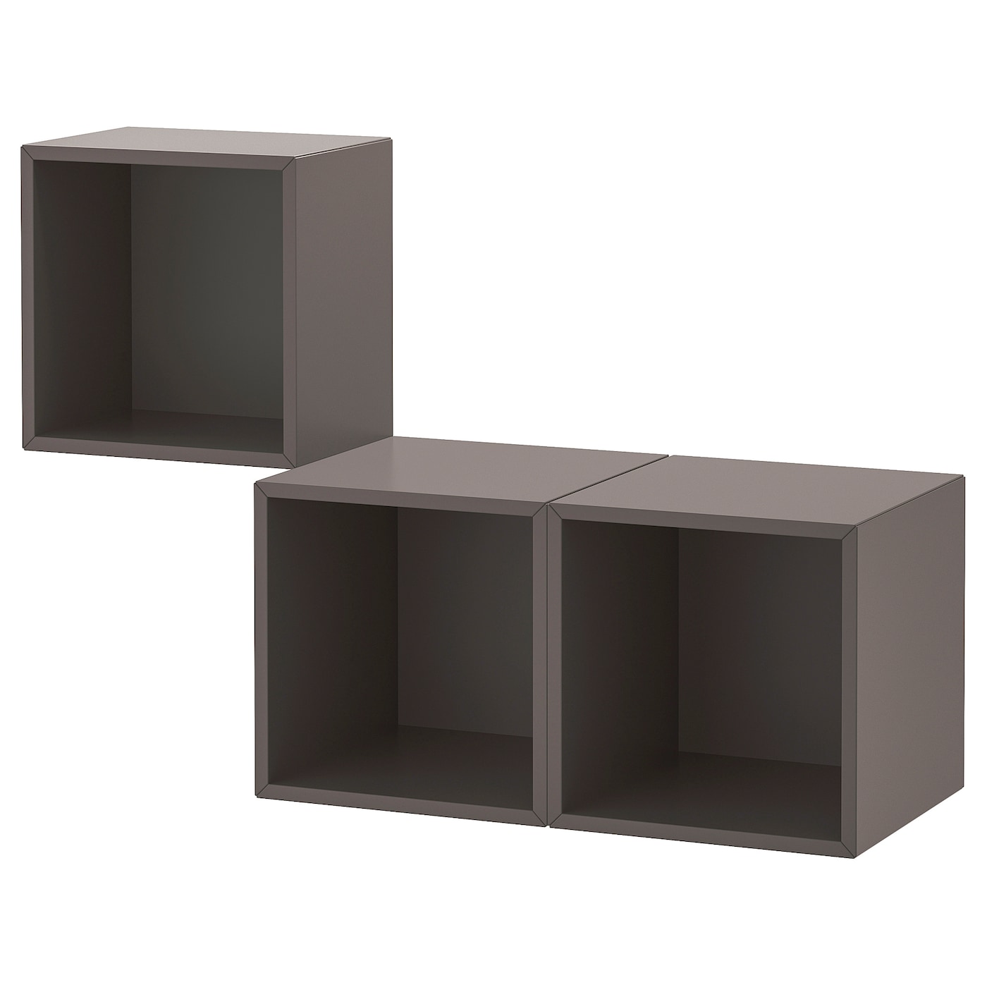IKEA EKET kombinacja szafek ściennych, ciemnoszary, 105x35x70 cm