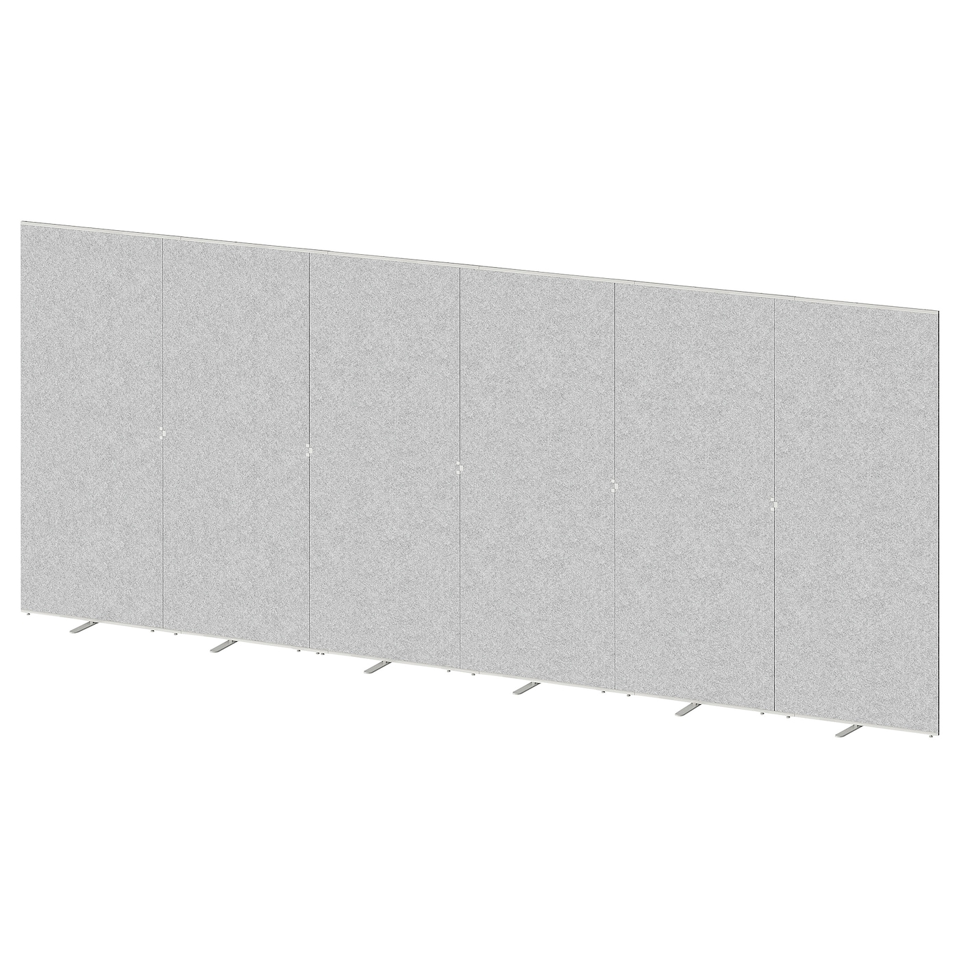 IKEA SIDORNA ścianka działowa, szary, 480x195 cm