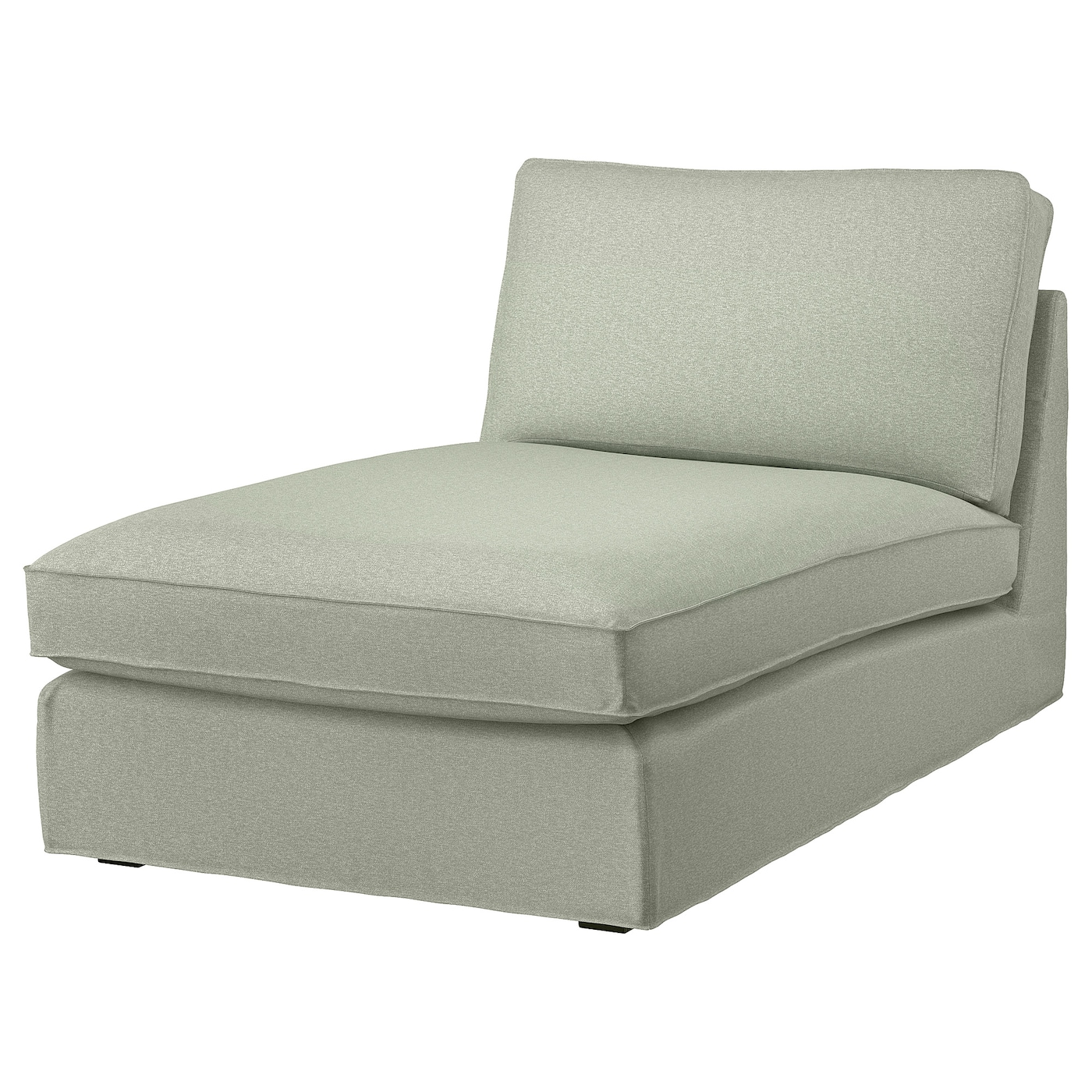 IKEA KIVIK szezlong, Gunnared jasnozielony, Szerokość: 90 cm
