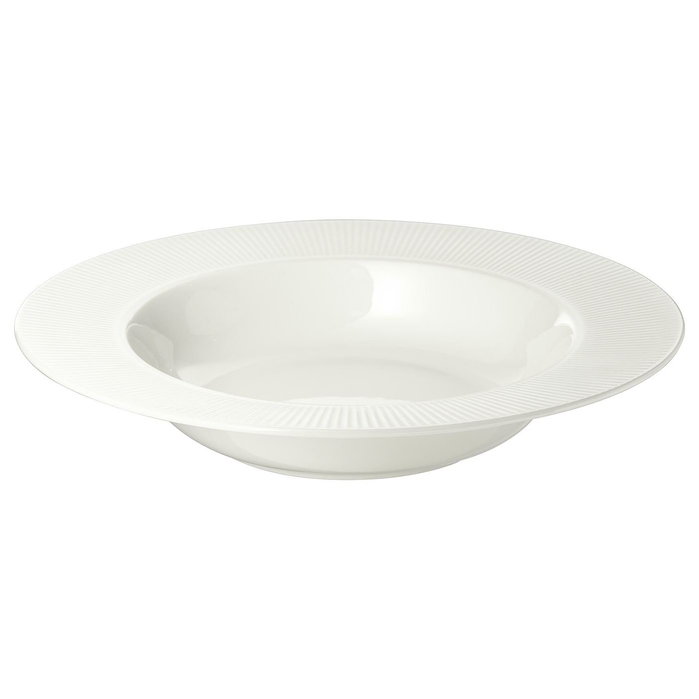 IKEA OFANTLIGT talerz głęboki, biały, 24 cm
