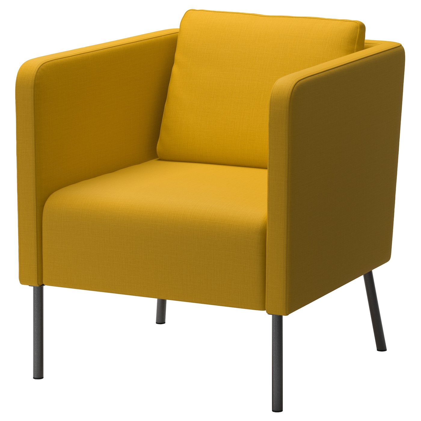 IKEA EKERÖ fotel, Skiftebo żółty, Szerokość: 70 cm