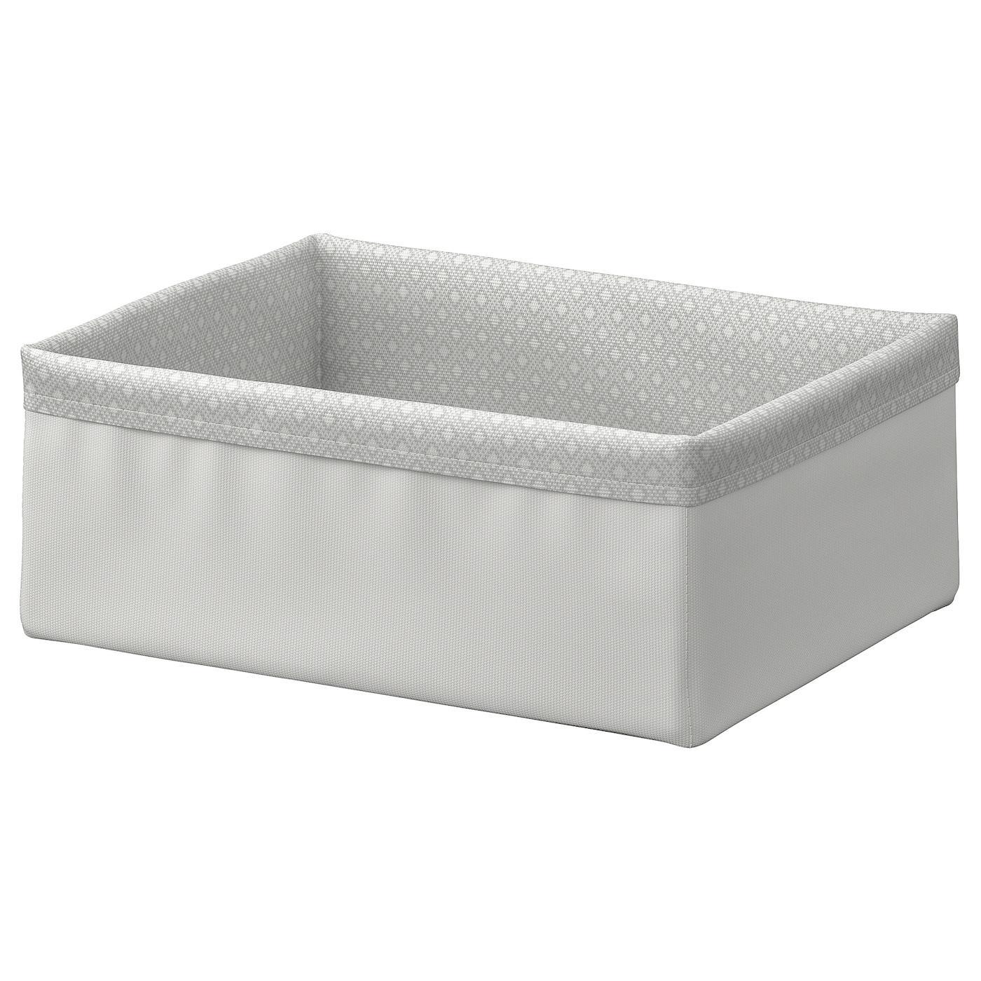 IKEA BAXNA organizer, szary/biały, 20x26x10 cm