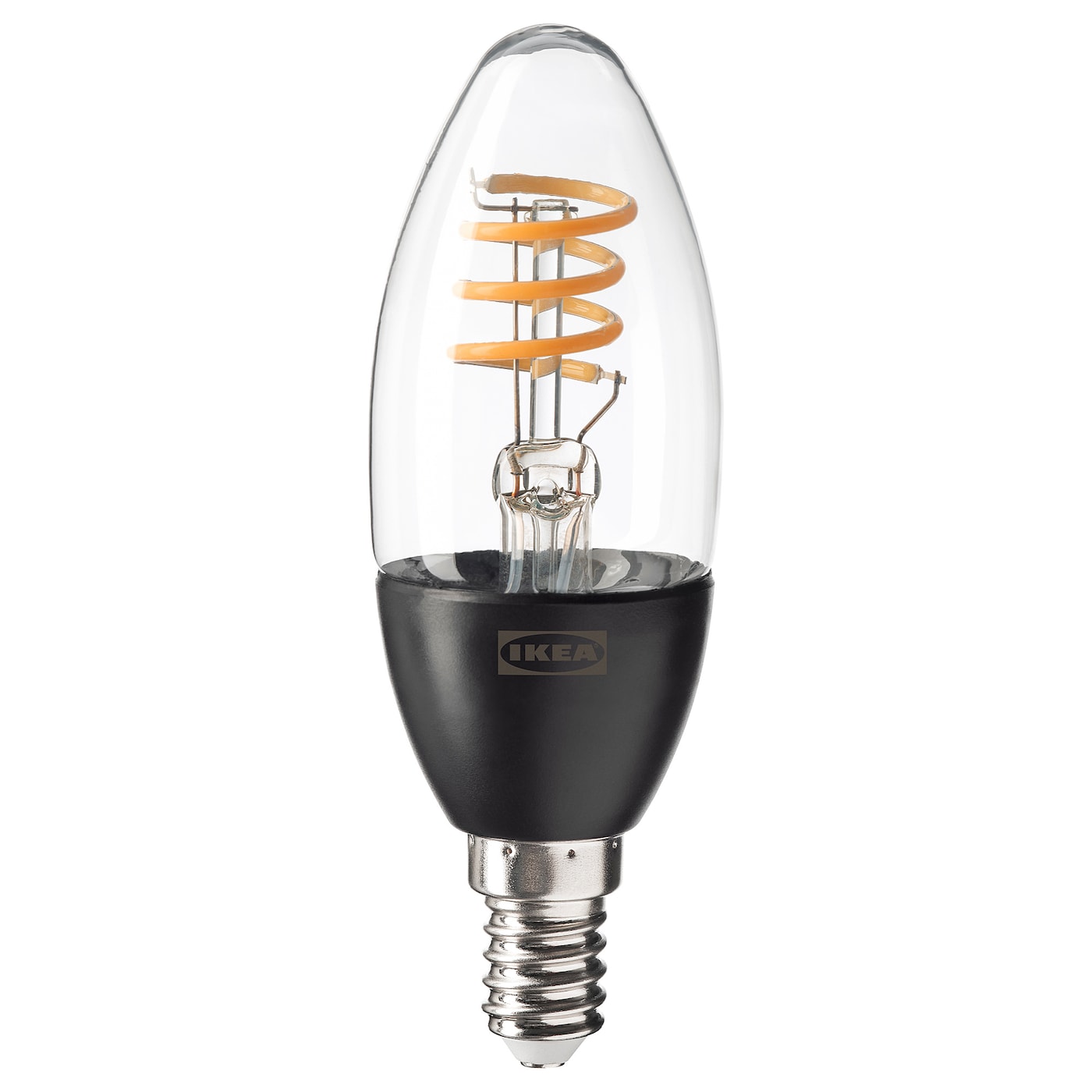 IKEA TRÅDFRI Żarówka LED E14 250 lumenów, smart bezprzewodowy przyciemniany/ciepły biały żyrandol, Standardowy strumień światła: 250 lm