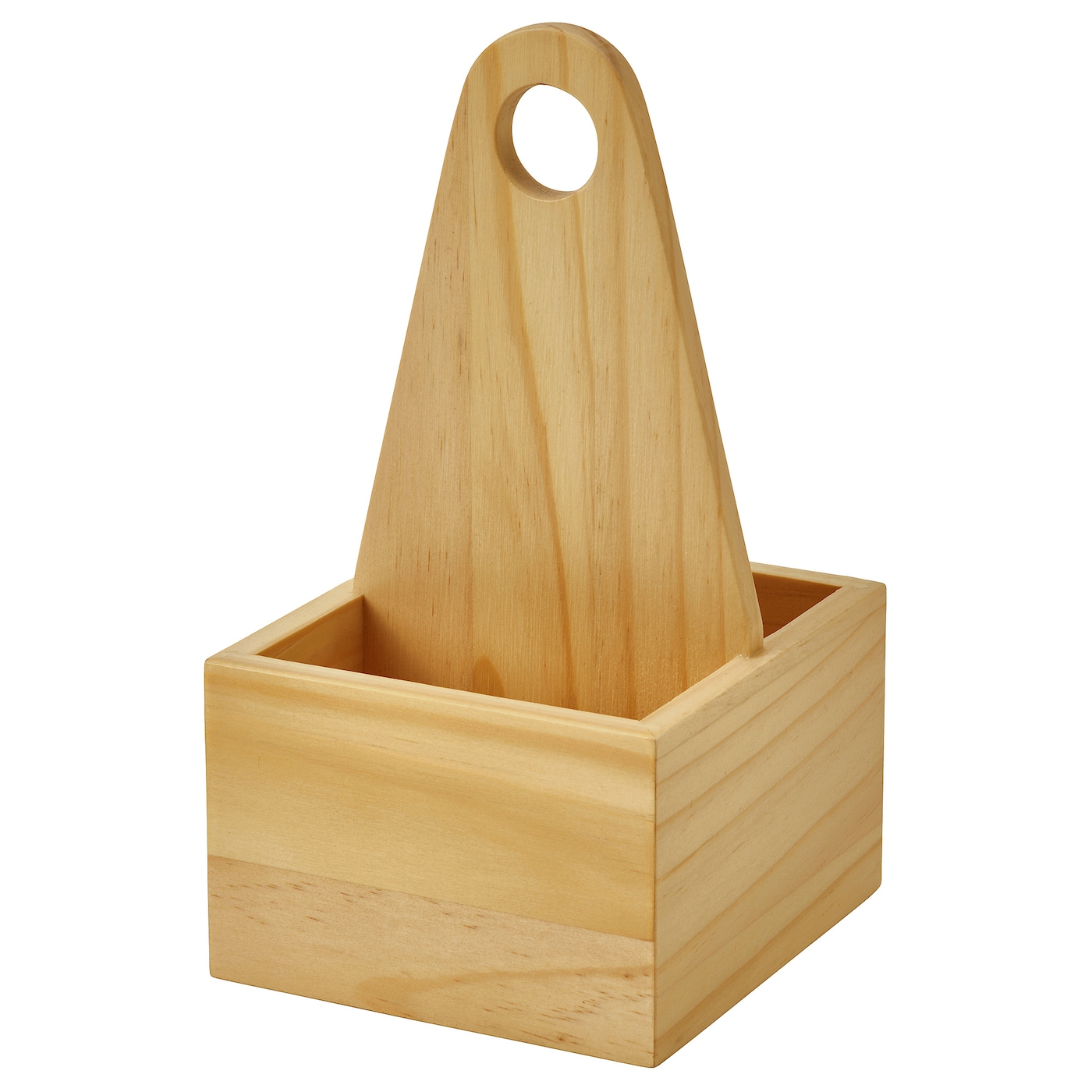 IKEA CHOKLADHAJ organizer stołowy, drewno, 12x11 cm