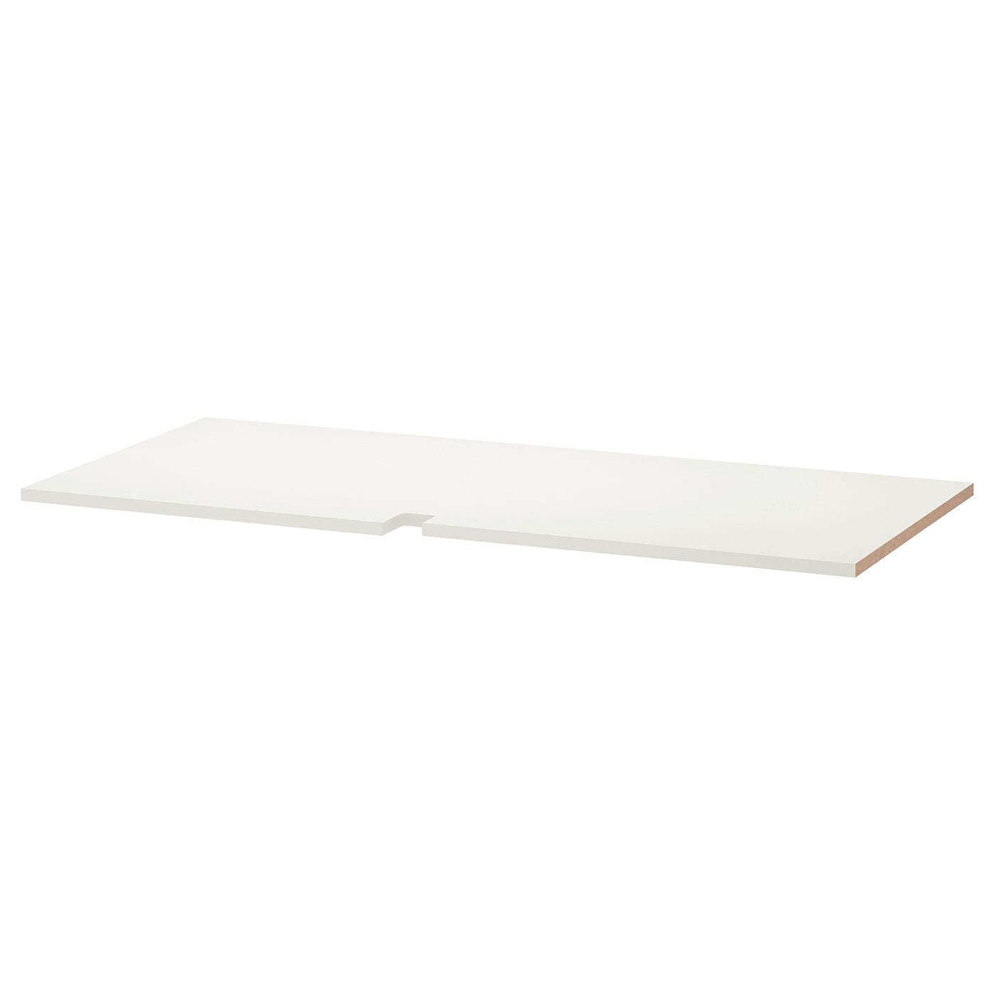 IKEA UTRUSTA półka do narożnej szafki stojącej, biały, 128 cm