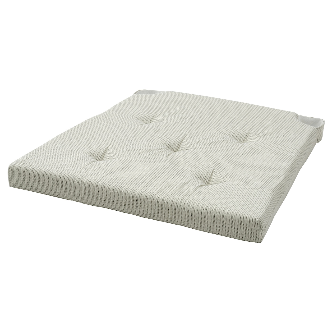 IKEA JUSTINA poduszka na krzesło, jasnozielony, 42/35x40x4 cm