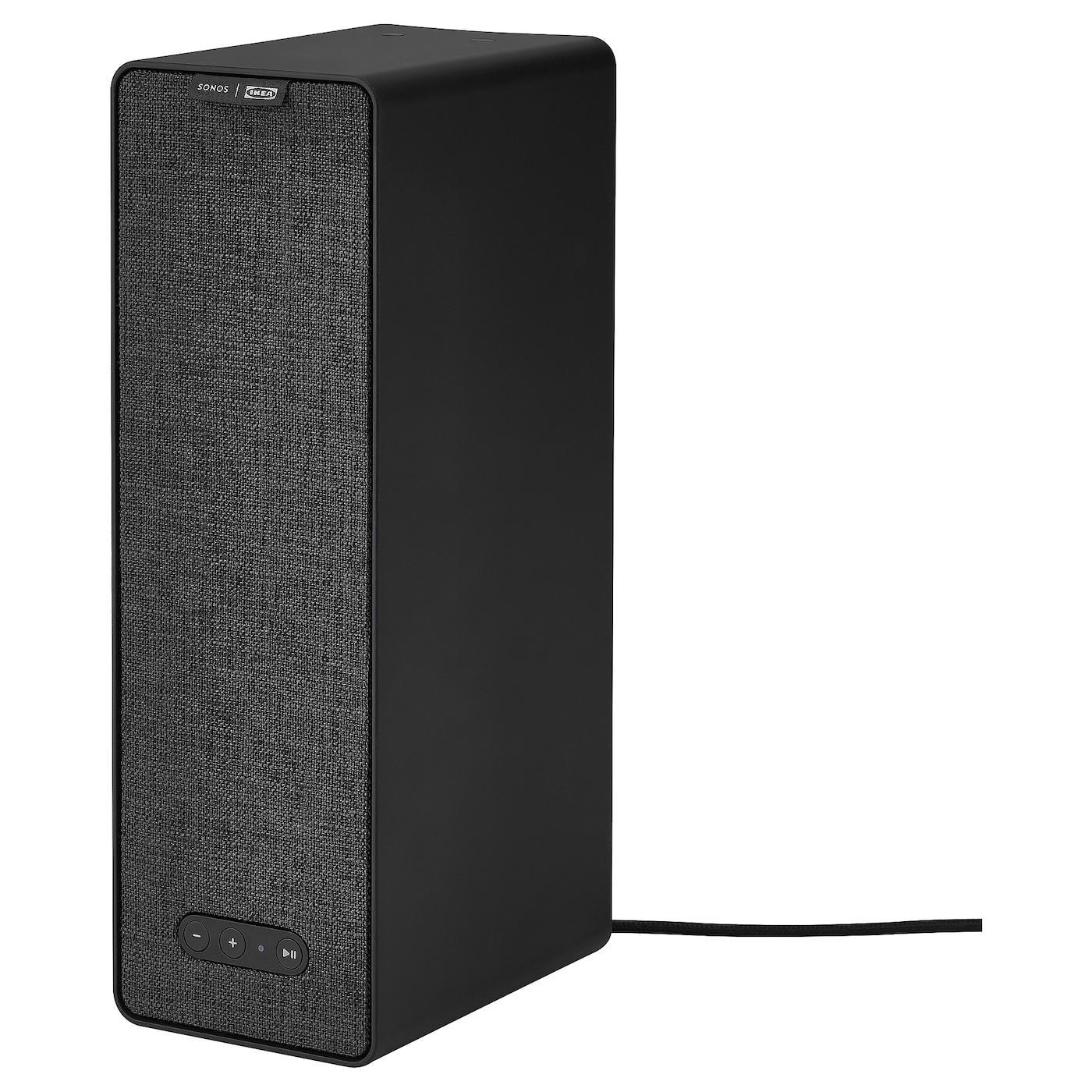IKEA SYMFONISK głośnik Wi-Fi, czarny smart/gen 2, Szerokość: 10 cm