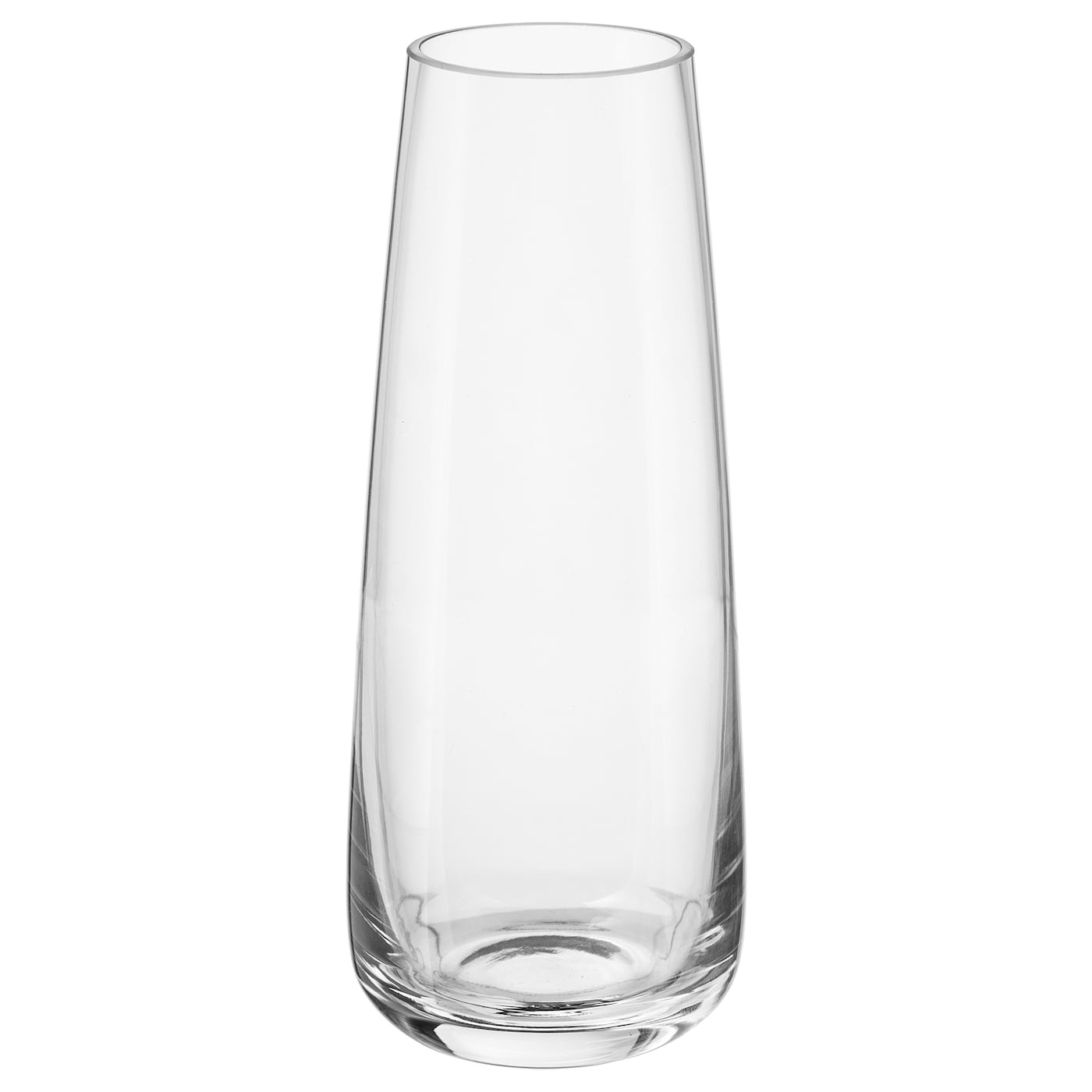 IKEA BERÄKNA Wazon, szkło bezbarwne, 15 cm
